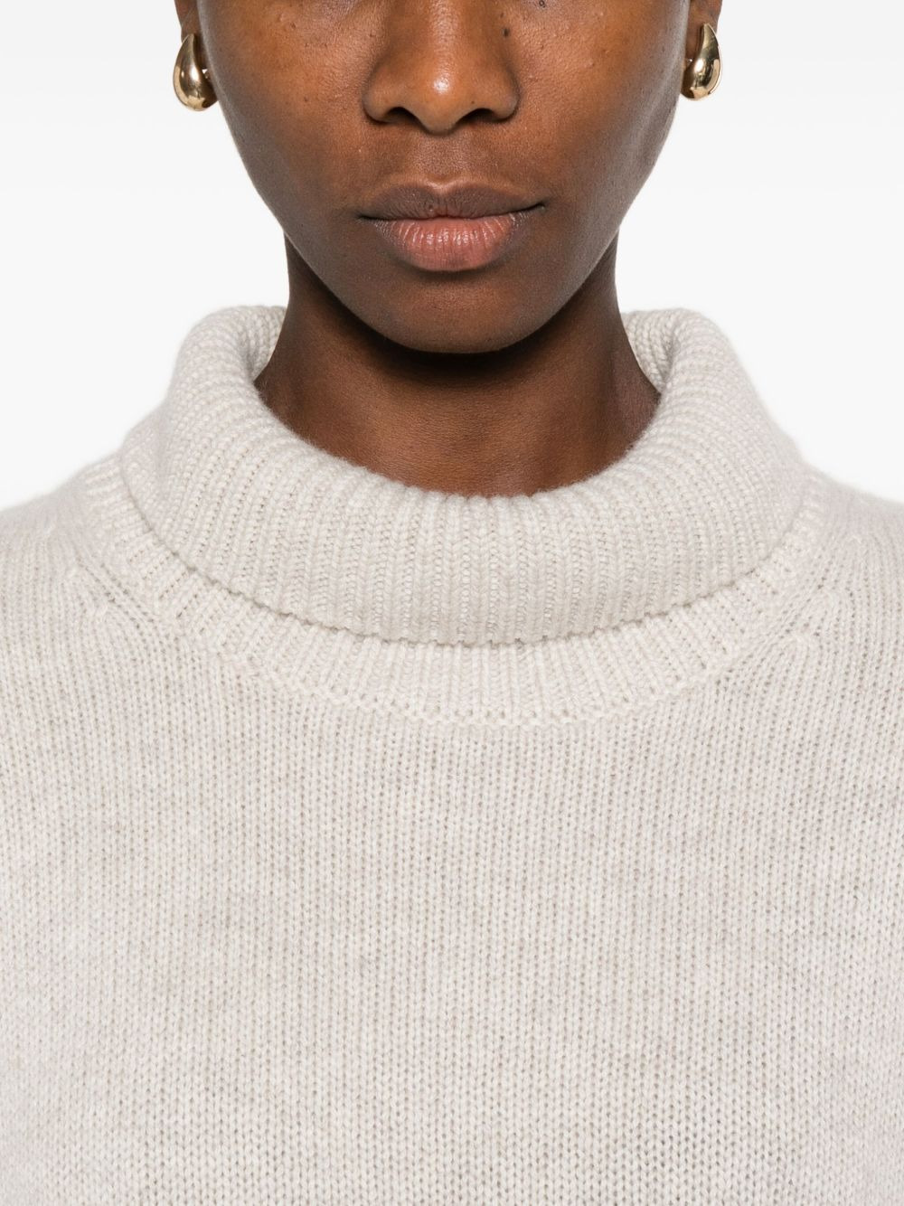 high-neck sweater - 5