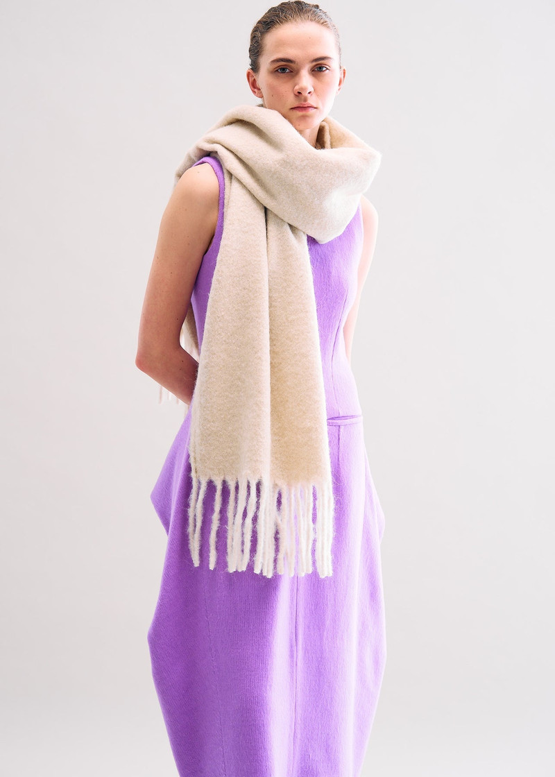 ISSEY MIYAKE ALPACA WOOL STOLE outlook