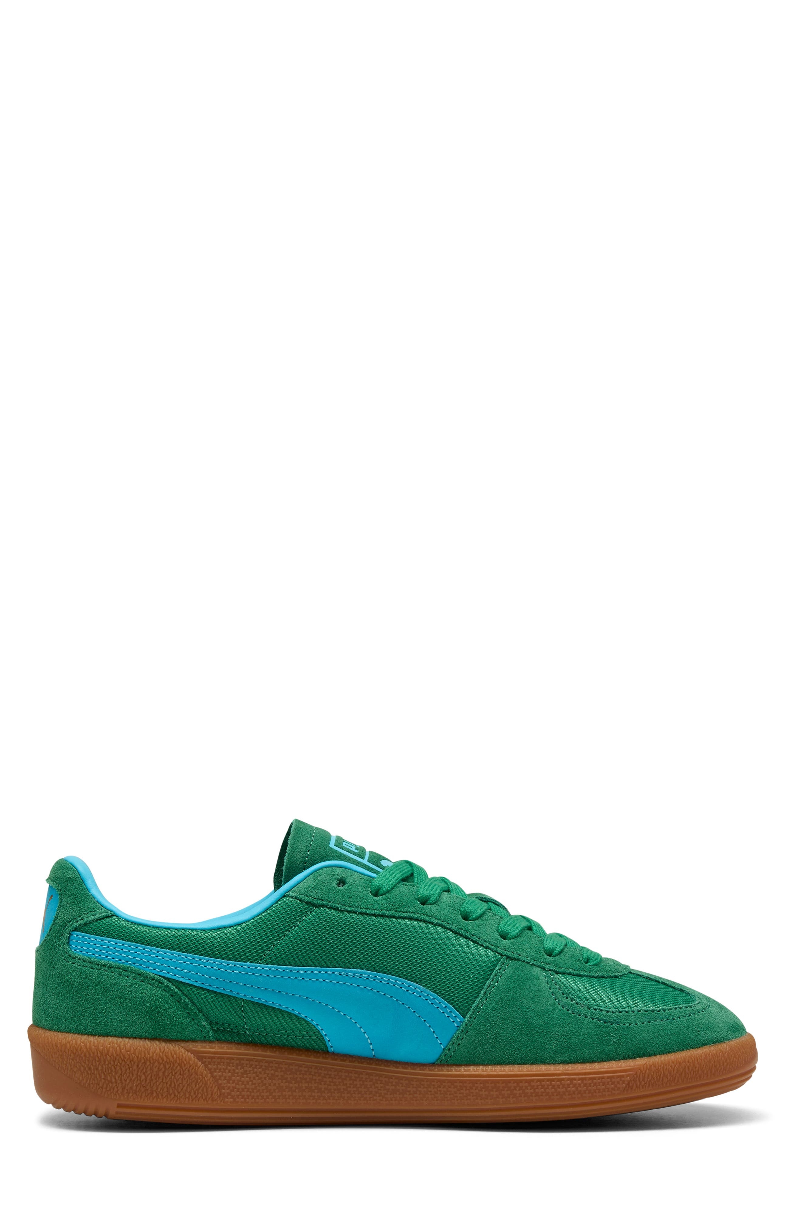 PUMA Palmero Vintage Update Sneaker in Archive Green-Bright Aqua at Nordstrom - 2