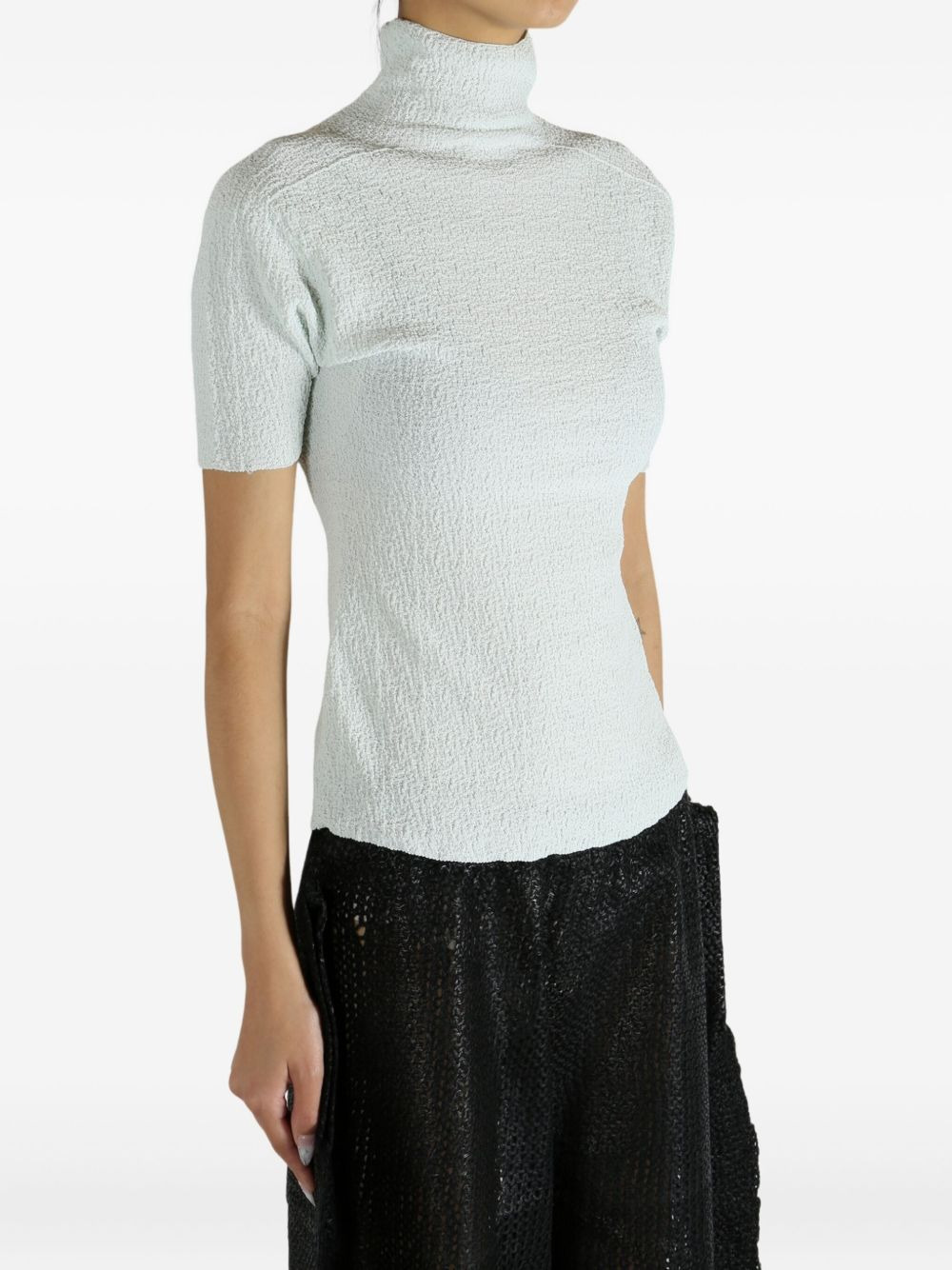 textured roll-neck knitwear - 2
