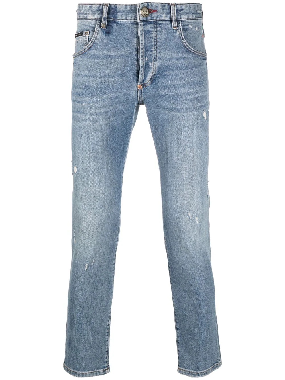 skinny-cut denim jeans - 1