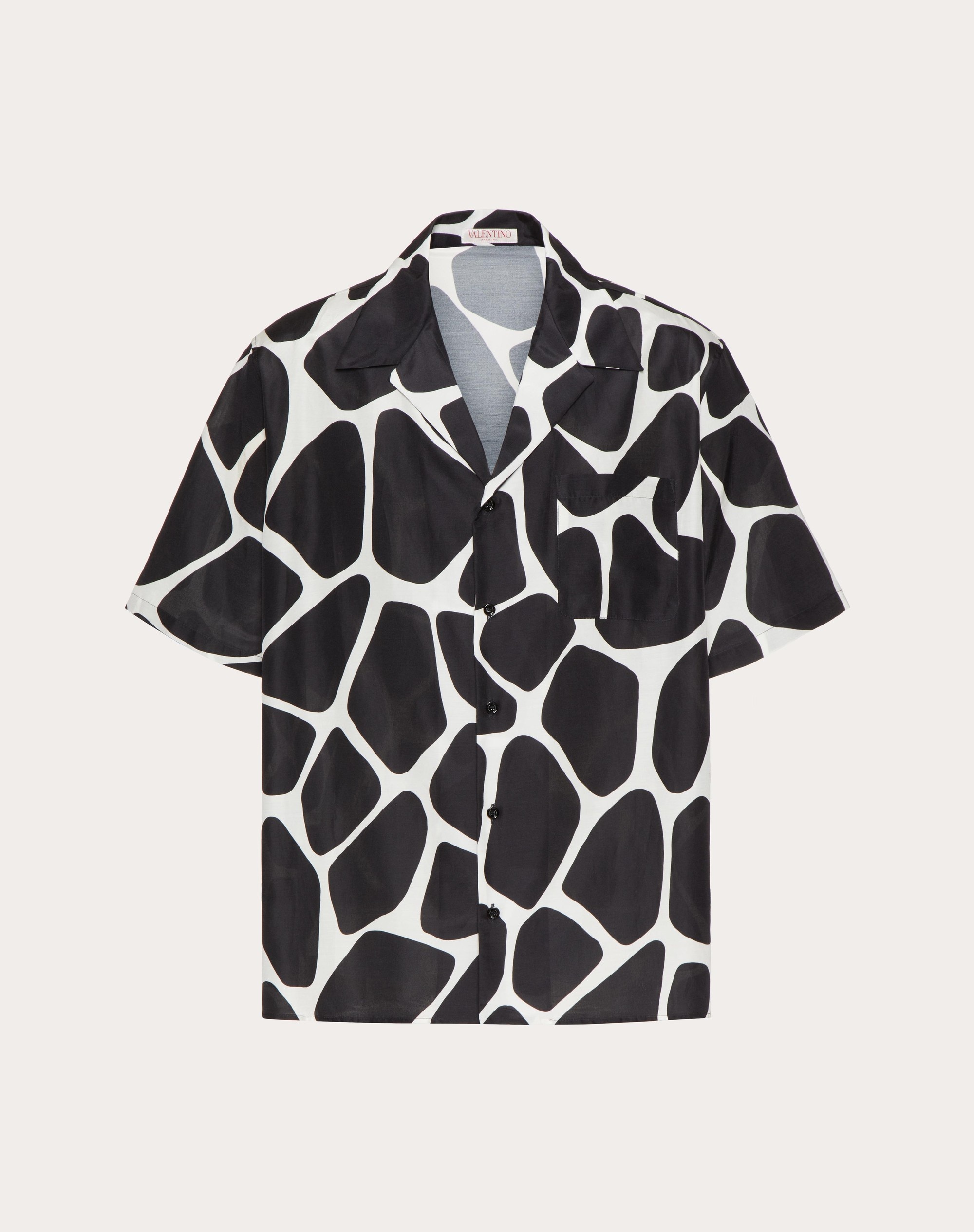 GIRAFFA RE-EDITION PRINT SILK AND COTTON SHIRT - 1