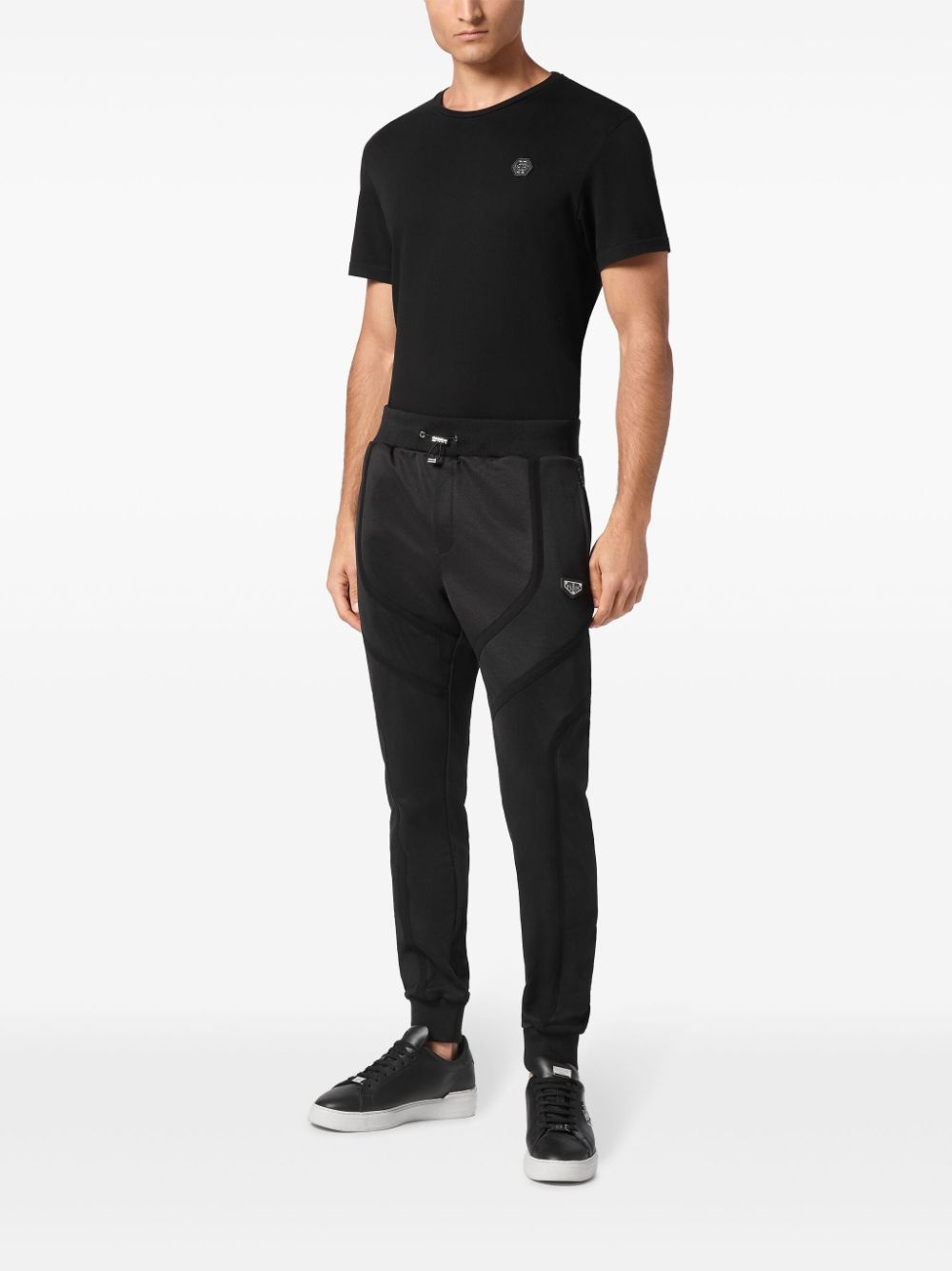 logo-plaque track pants - 2