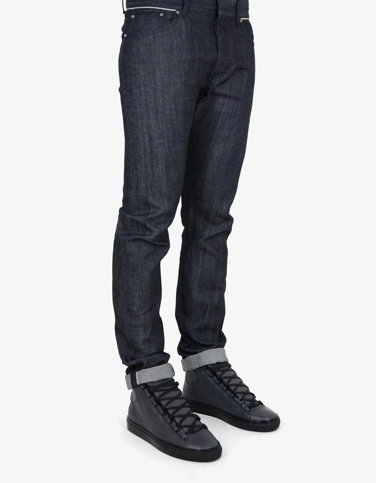 Balenciaga Indigo Wash Denim Jeans - 2