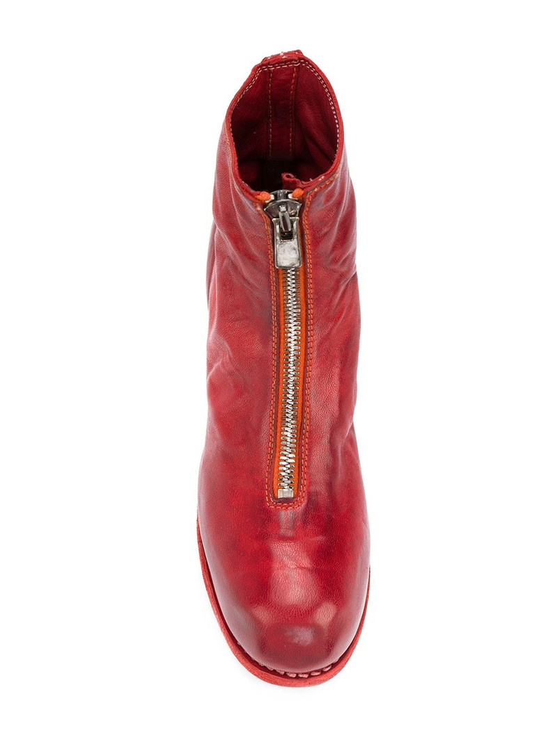 front zip ankle boots 4