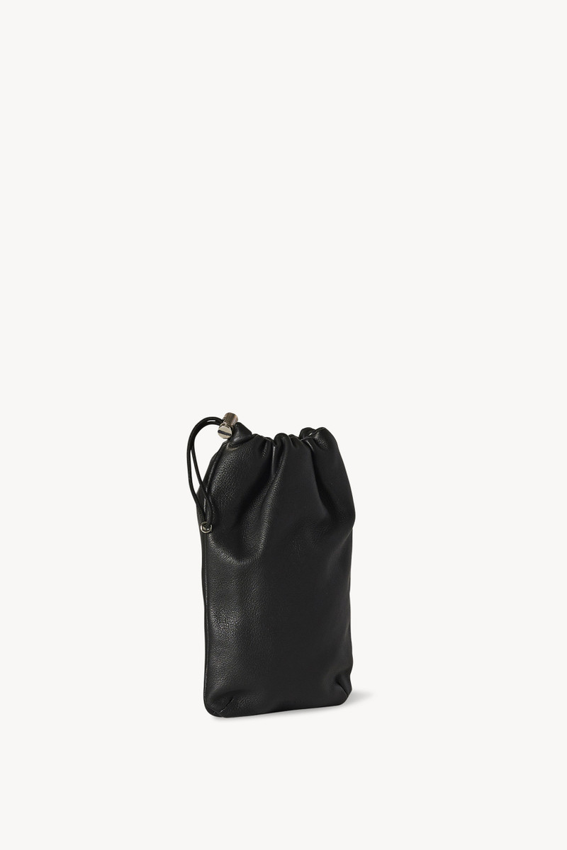 The Row Bourse Phone Case in Leather outlook