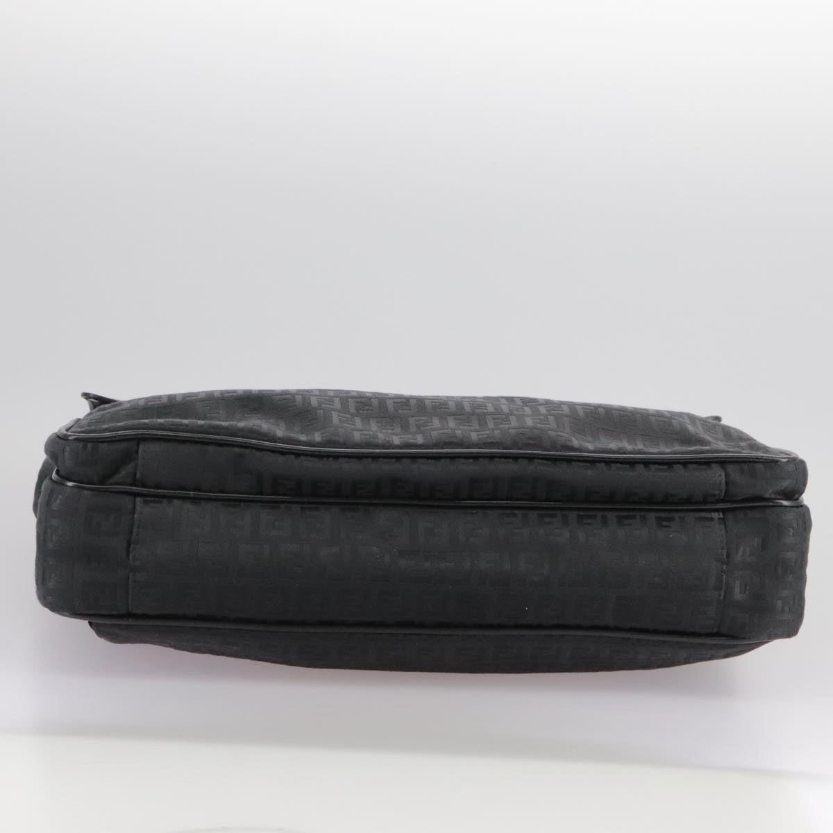 FENDI Zucchino Canvas Business Bag Black - 5
