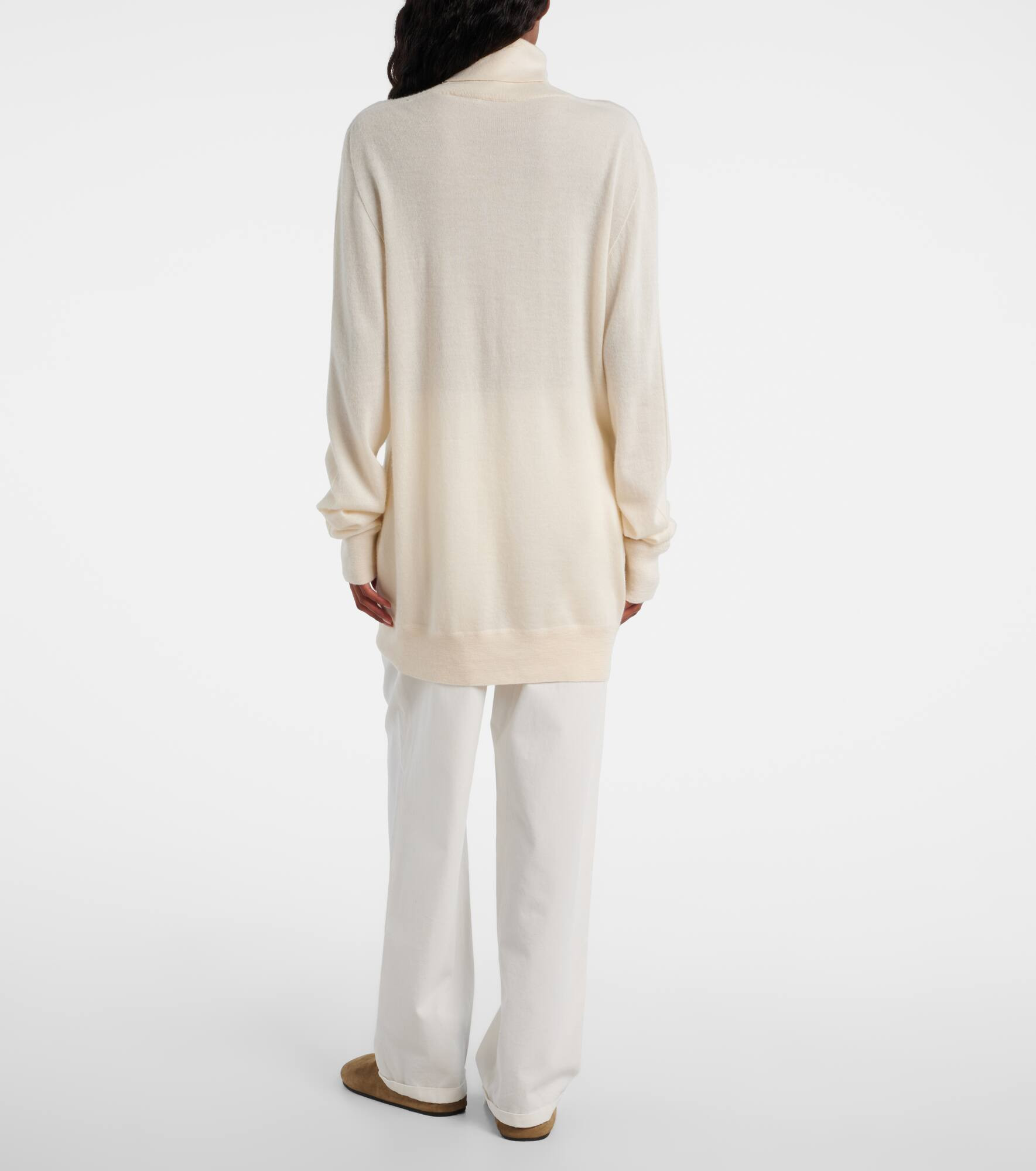 Lizzy cashmere turtleneck sweater - 3