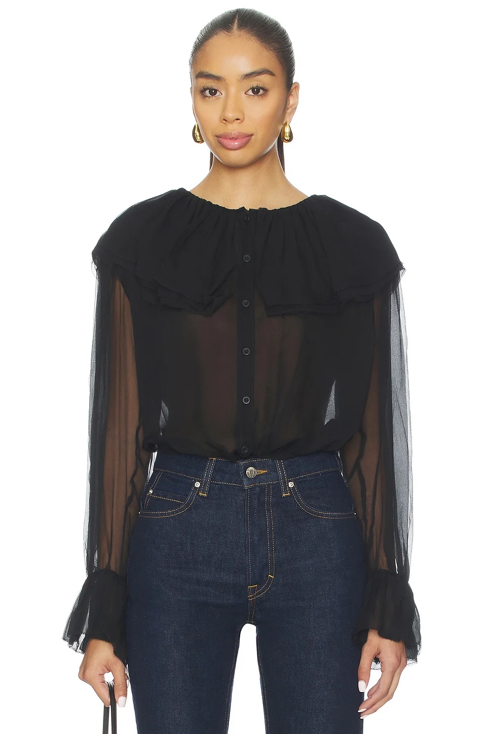 Tiered Statement Blouse - 1