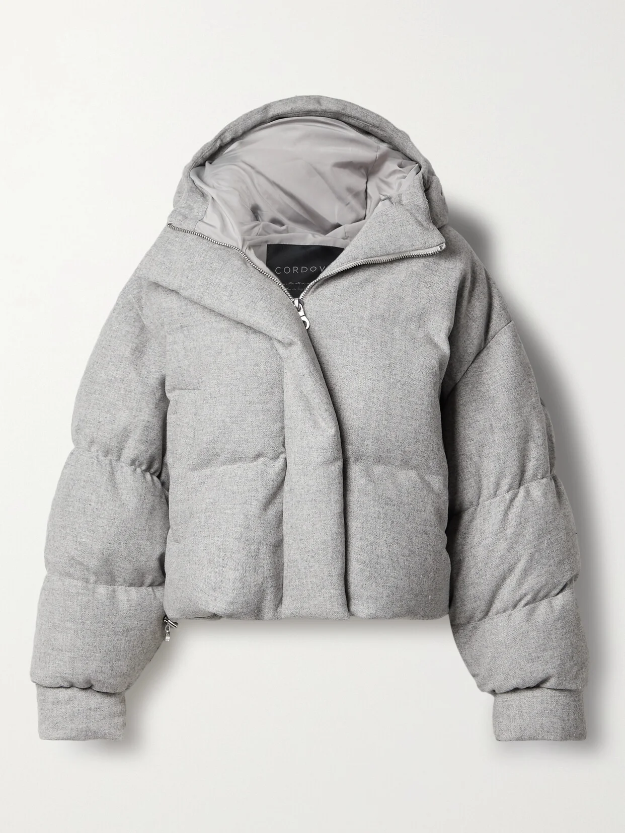 Aomori Hooded Quilted Down Ski Jacket - 1