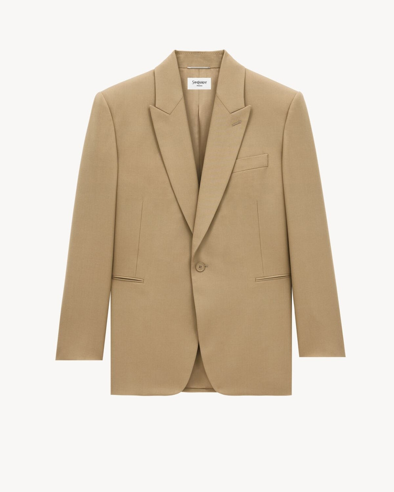 JACKET IN WOOL GABARDINE 1
