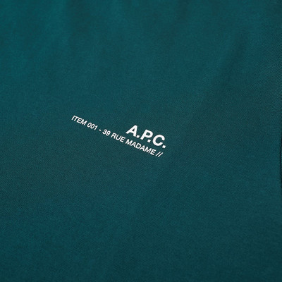 A.P.C. A.P.C. Item Logo Tee outlook