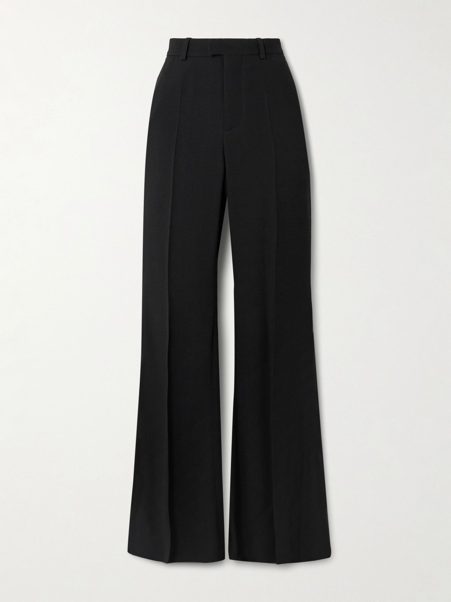 Cotton flared pants Black - 1