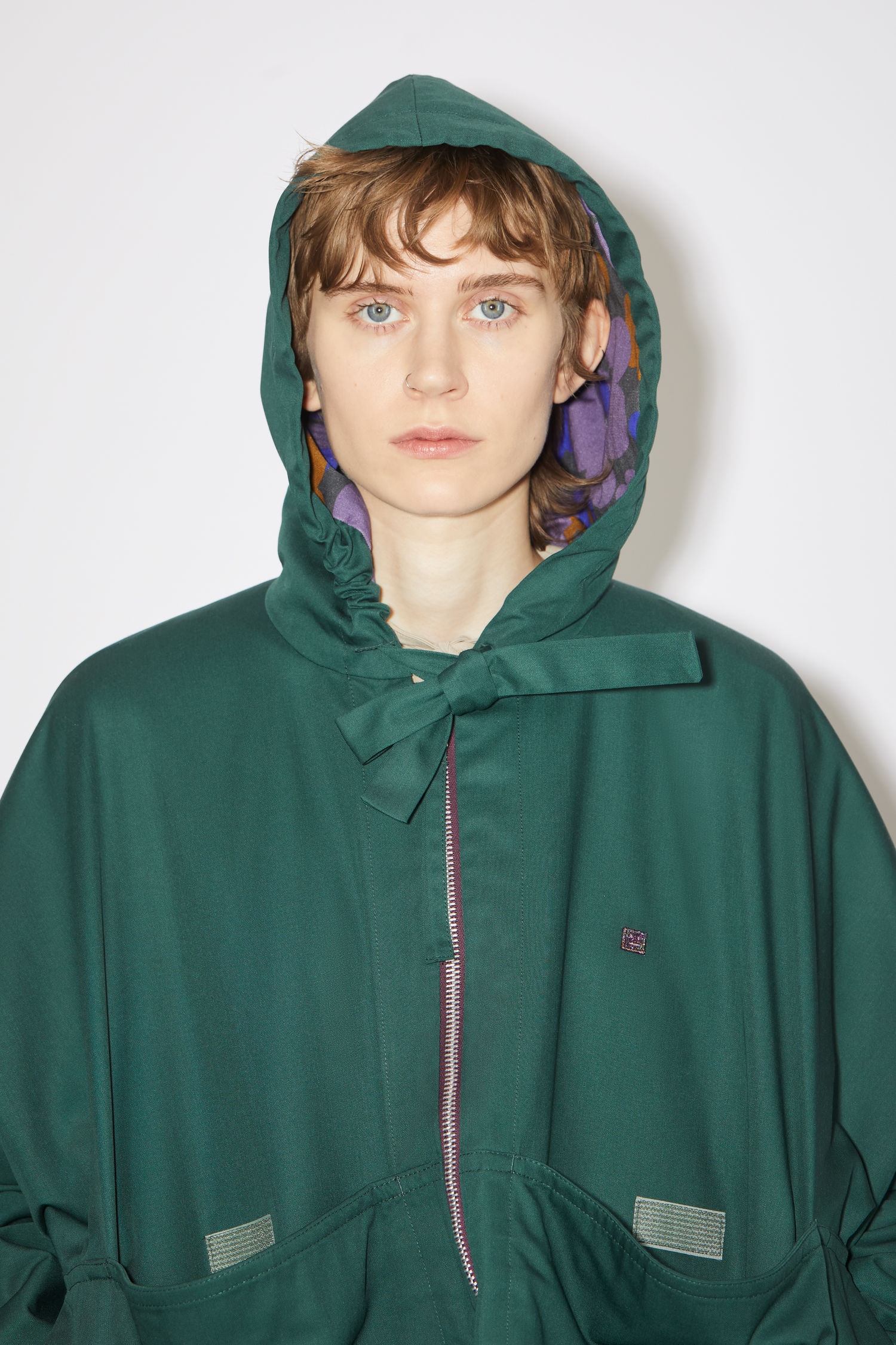 Hooded jacket - Forest green - 6