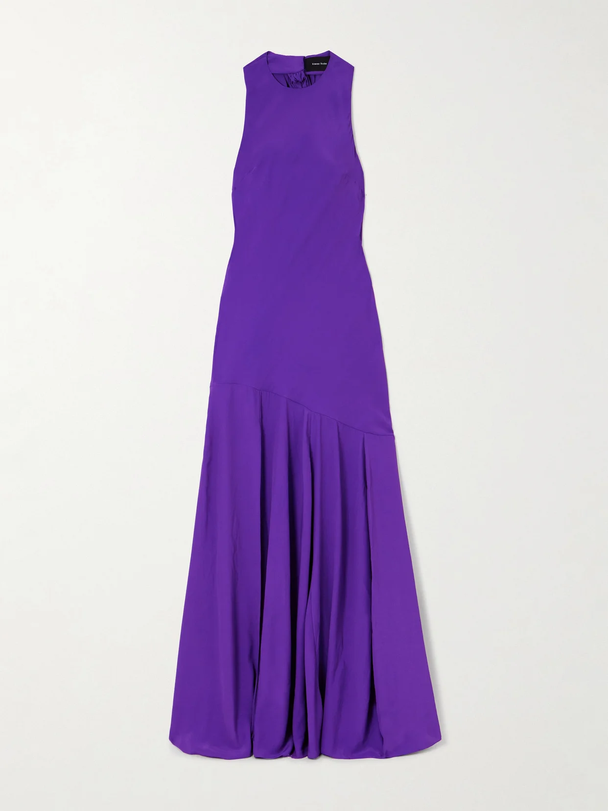 Crepe Halterneck Gown - 1