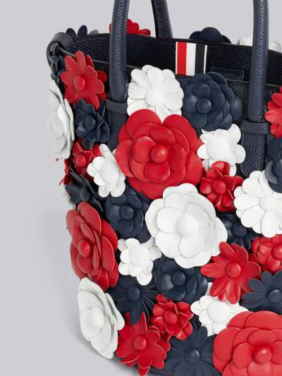 Thom Browne Multicolor Calf Flower Bloom Shoulder Strap Mini Bucket Bag outlook