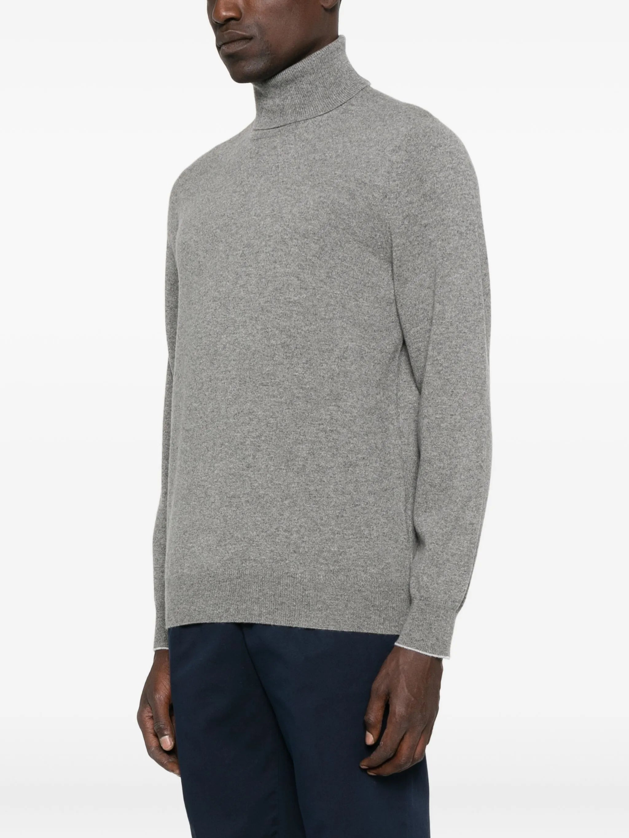Brunello Cucinelli Turtleneck Cashmere Sweater - 4