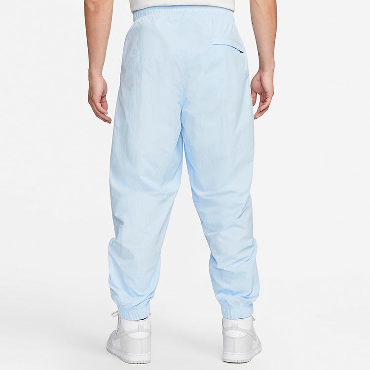 Nike Solo Swoosh Woven Track Pant 'Light Blue' DQ6572-441 - 3