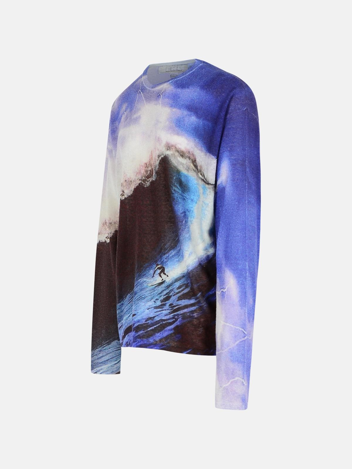 MULTICOLOR NYLON BLEND SWEATER - 2