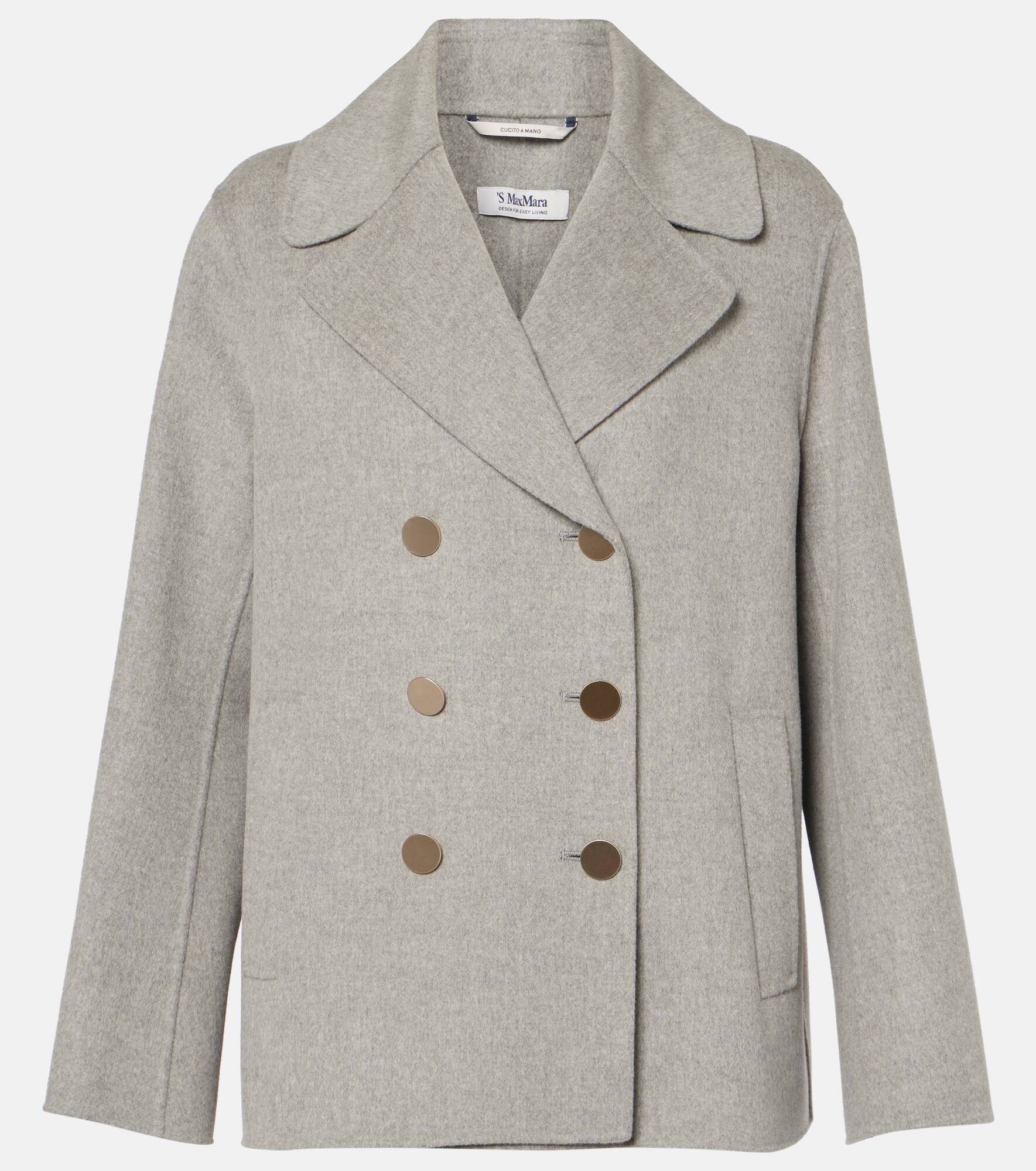 Margot double-breasted wool blazer - 1
