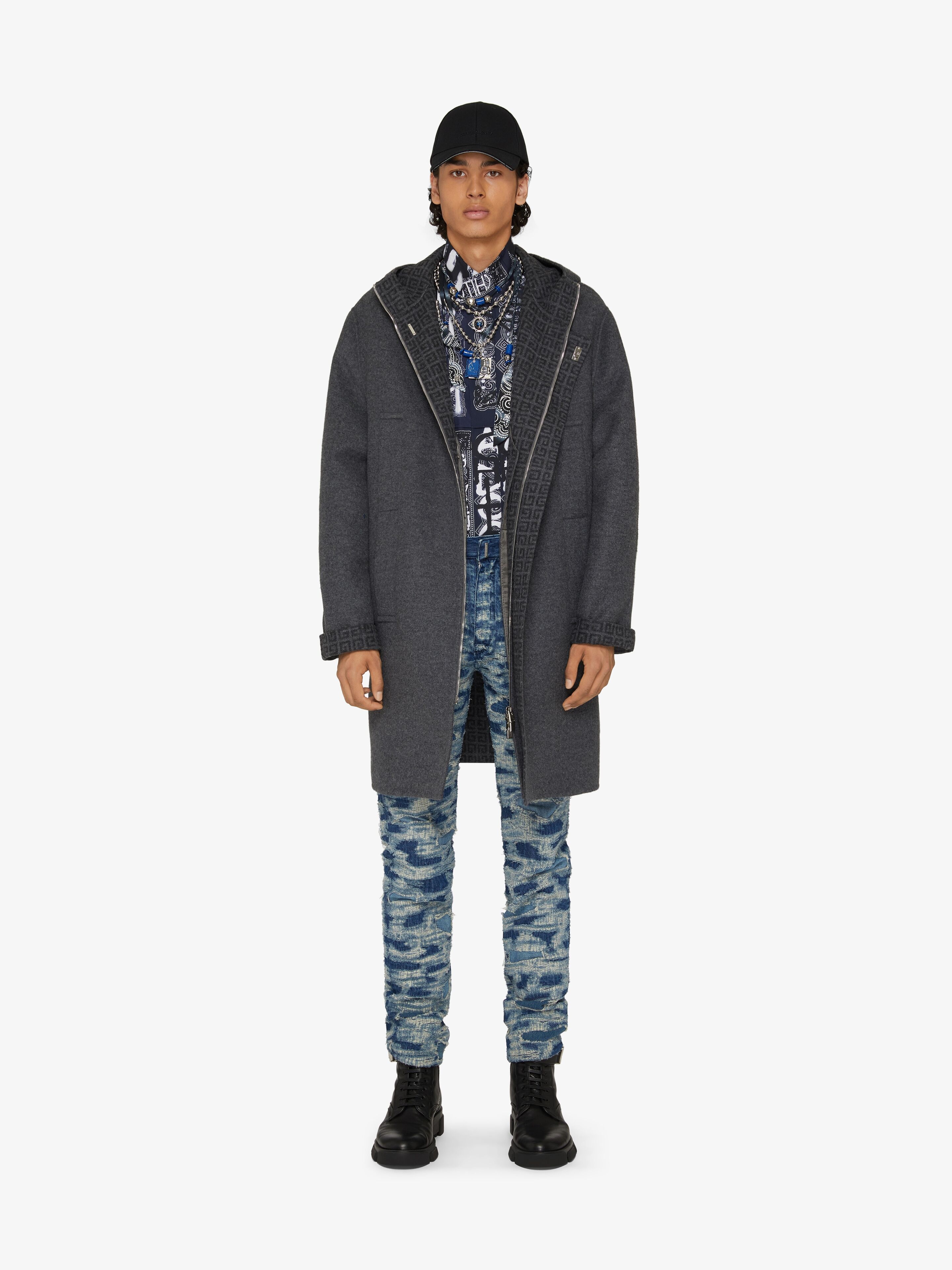 SHIRT IN COTTON WITH BANDANA AND TAG EFFECT PRINTS - 2