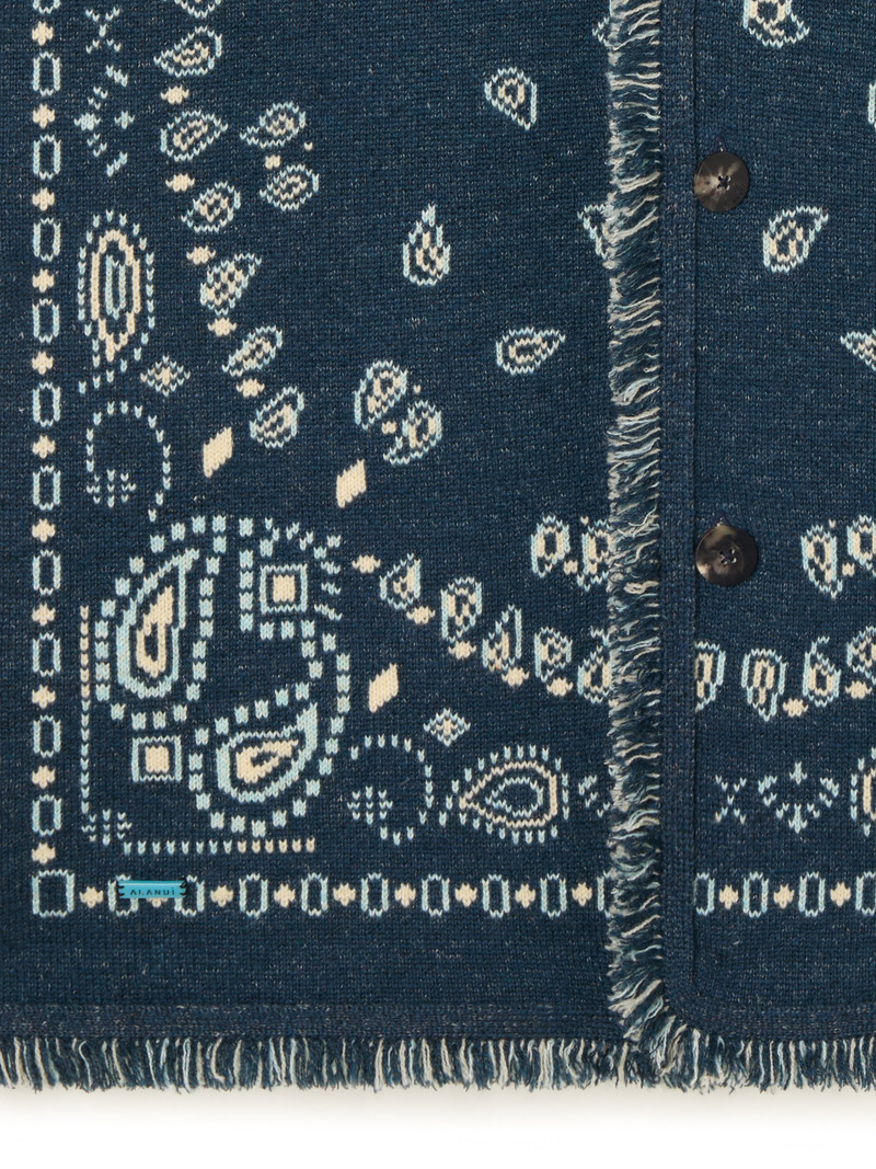Bandana Jacquard Cardigan 7