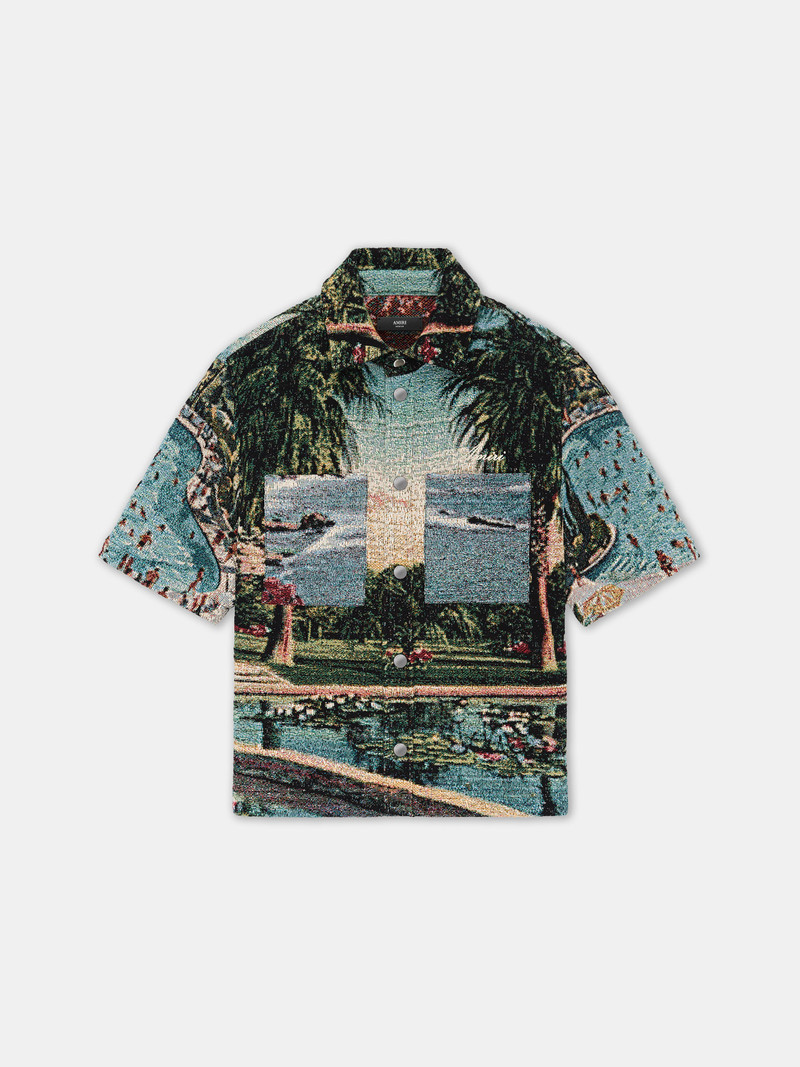 AMIRI PARADISE TAPESTRY SHIRT outlook