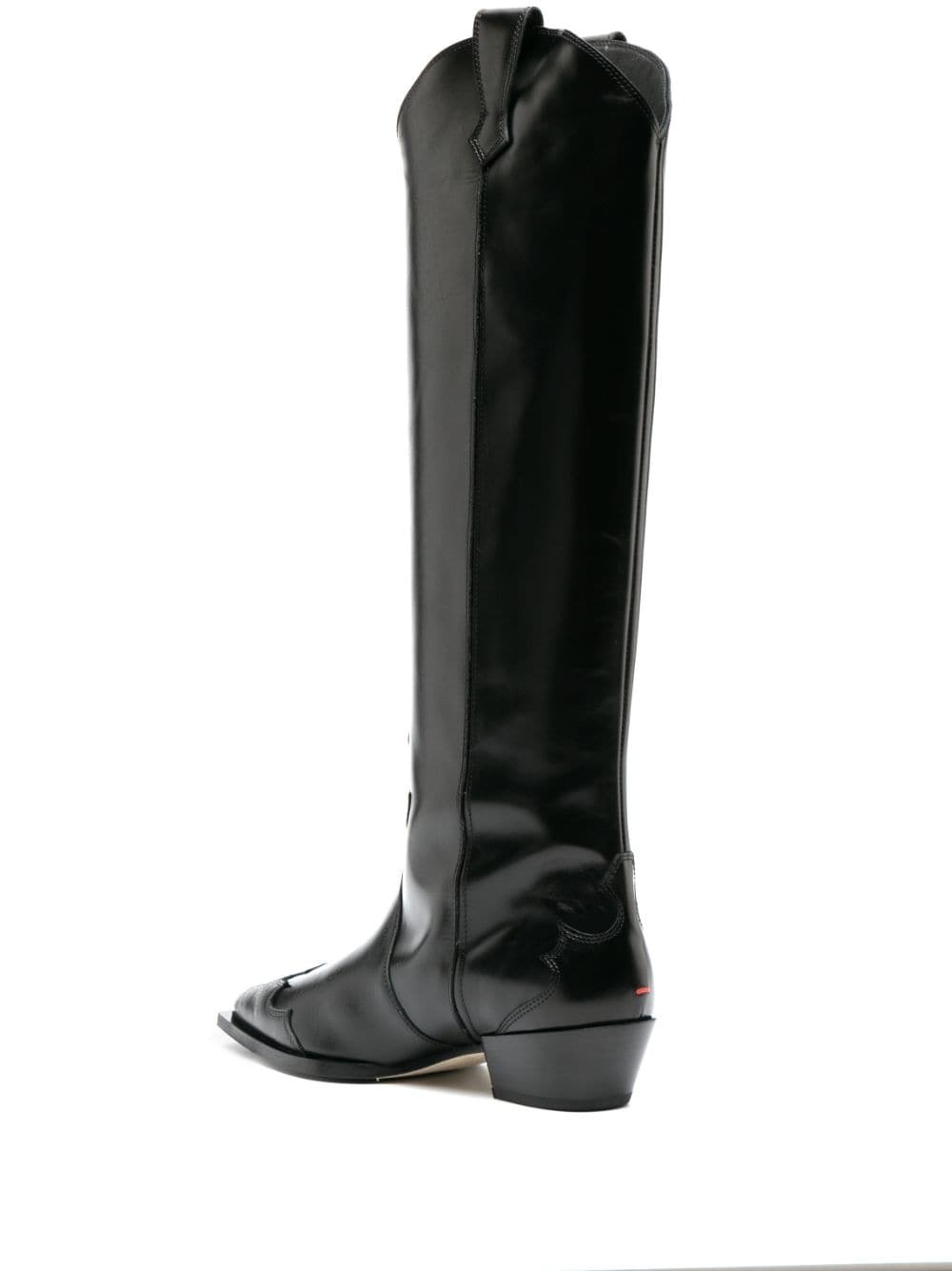 50mm pointed-toe knee boots - 3