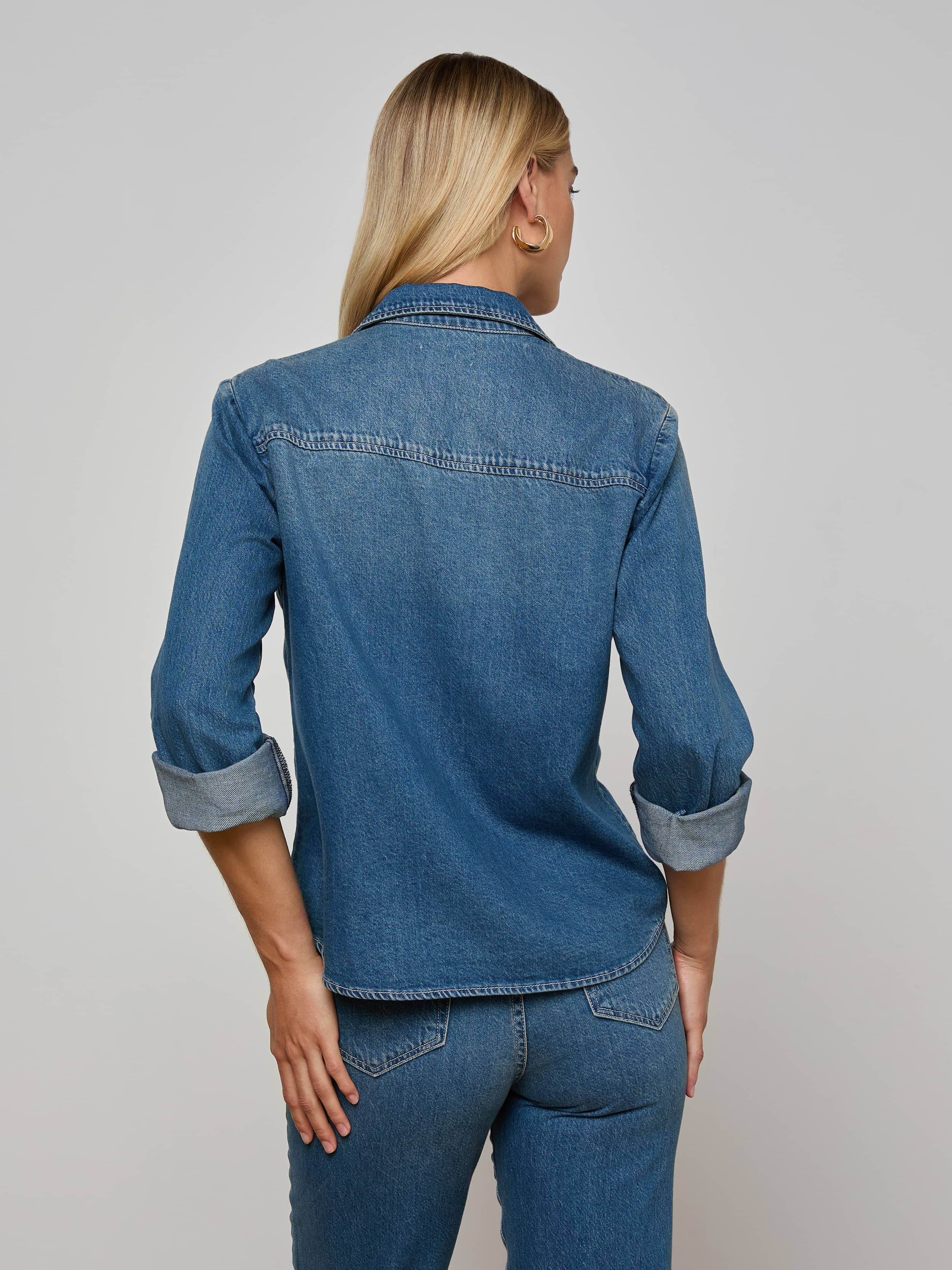Isla Denim Shirt - 5