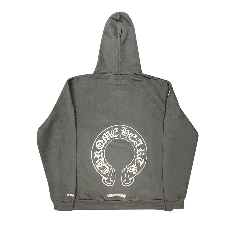 Chrome Hearts Chrome Hearts Glitter Hoodie (Online Exclusive) 'Black' outlook