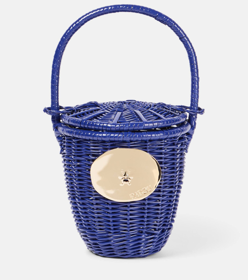 Iconic rattan bucket bag 1