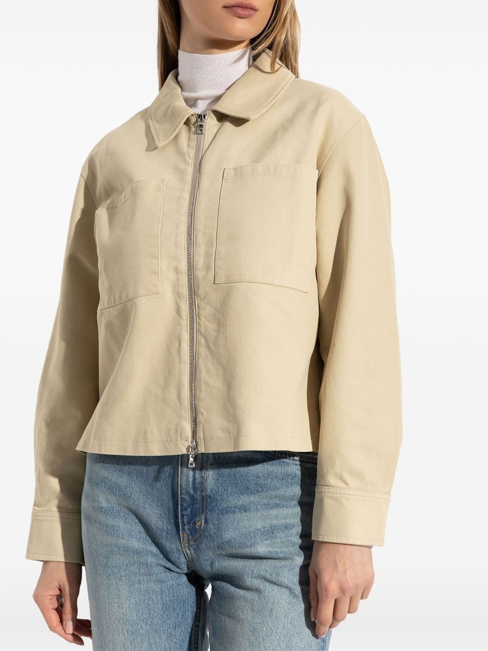 zip-up jacket - 3