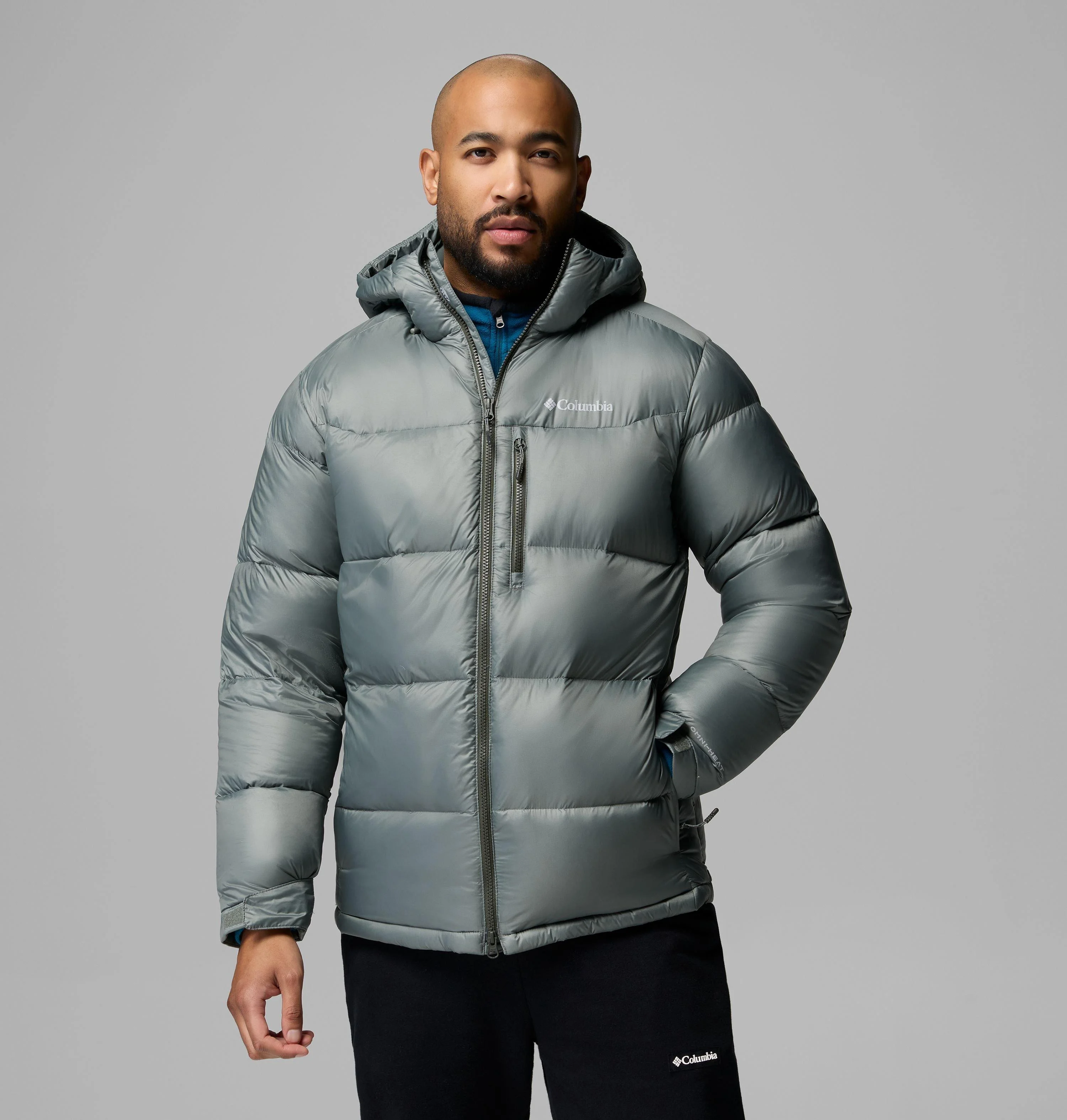 Men's Cloudview Down Hooded Jacket - 1