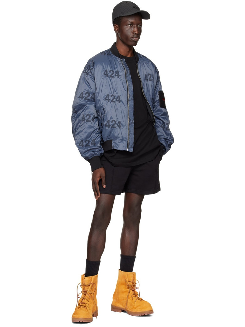 424 Orange Lace-Up Boots outlook