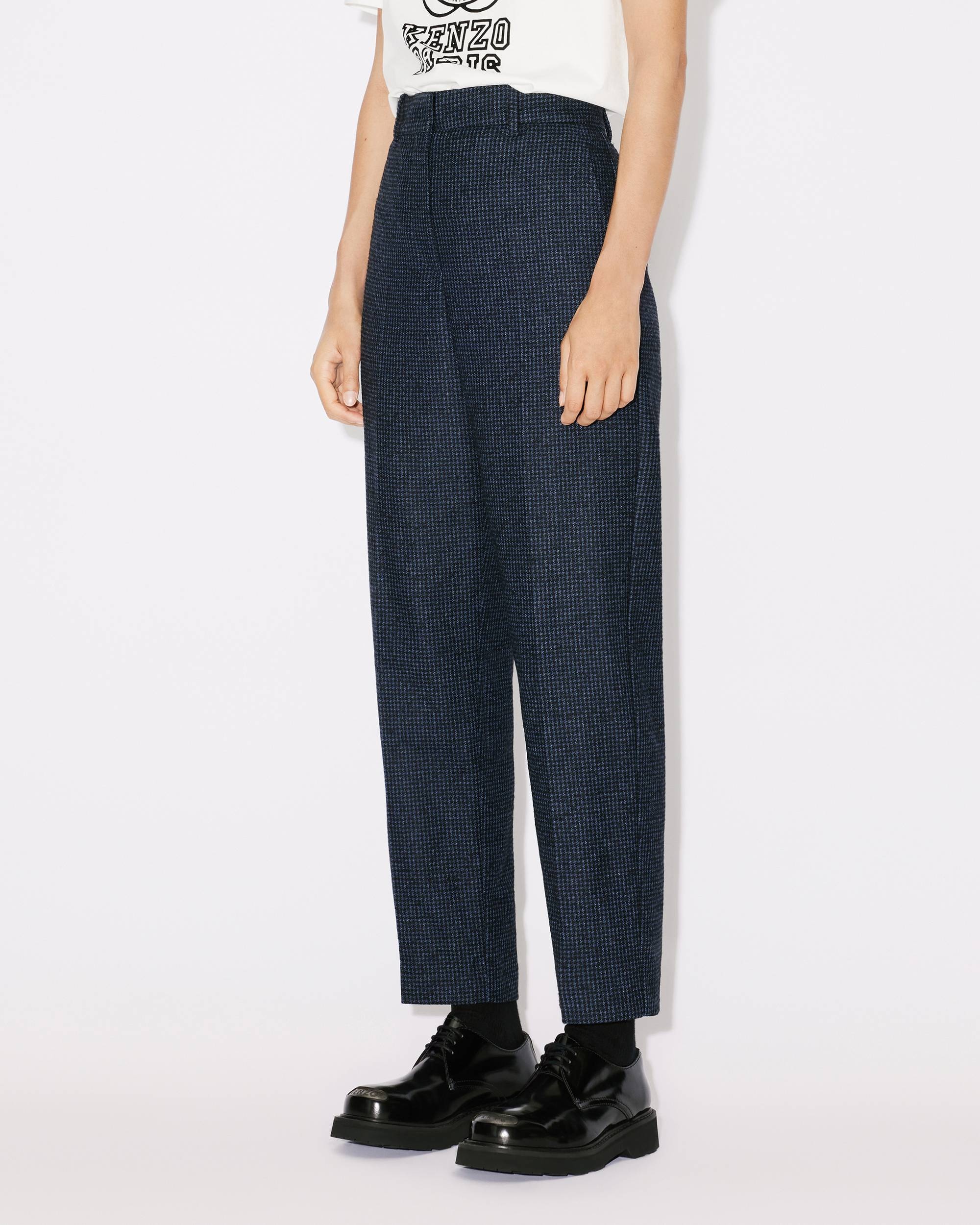 Cropped tailored trousers - 4