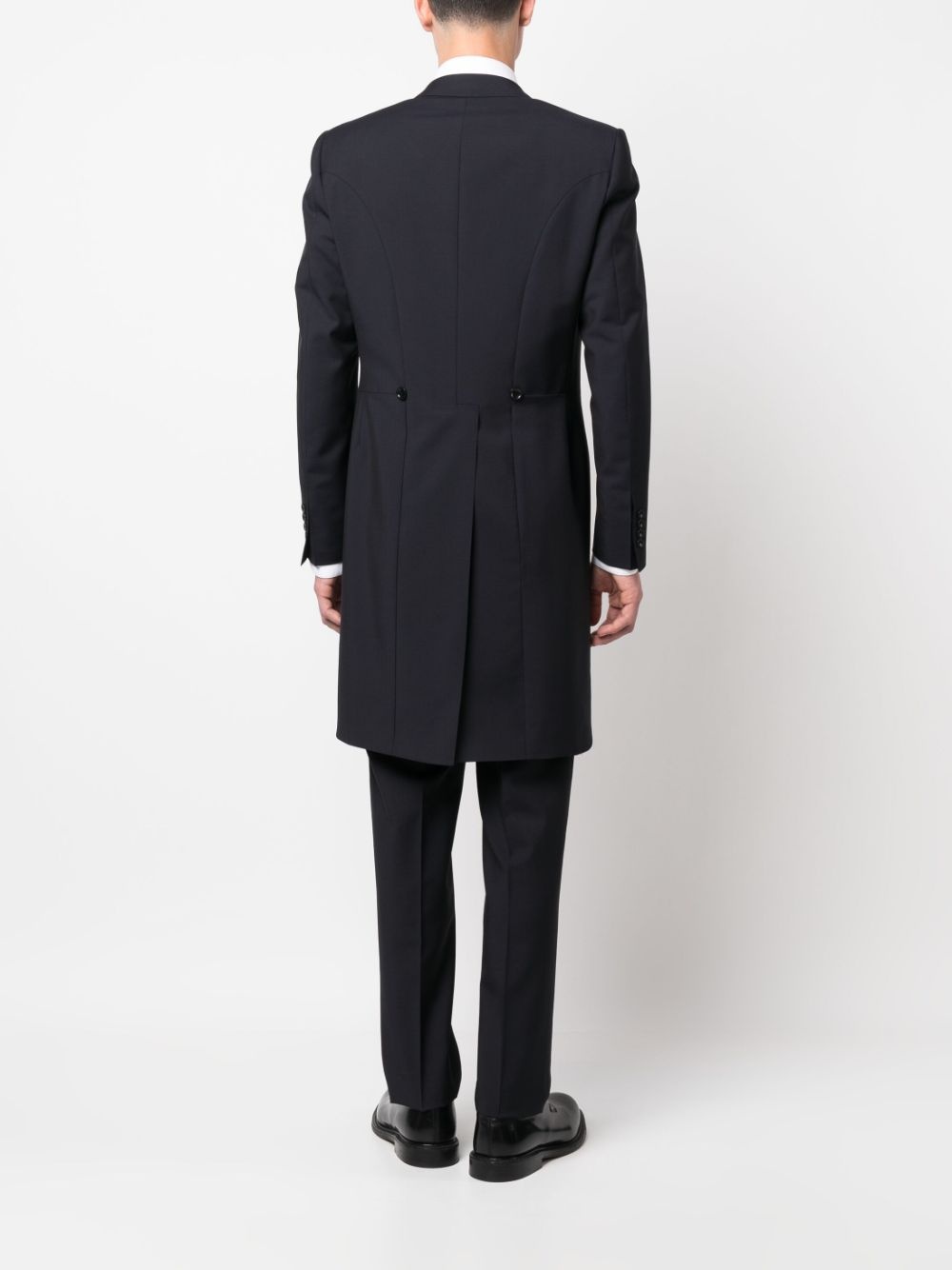 single-breasted wool-mohair suit - 4