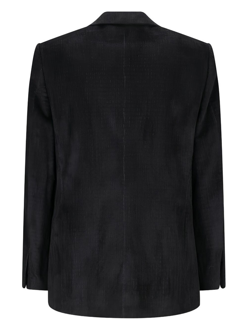 LARDINI double-breasted corduroy jacket outlook