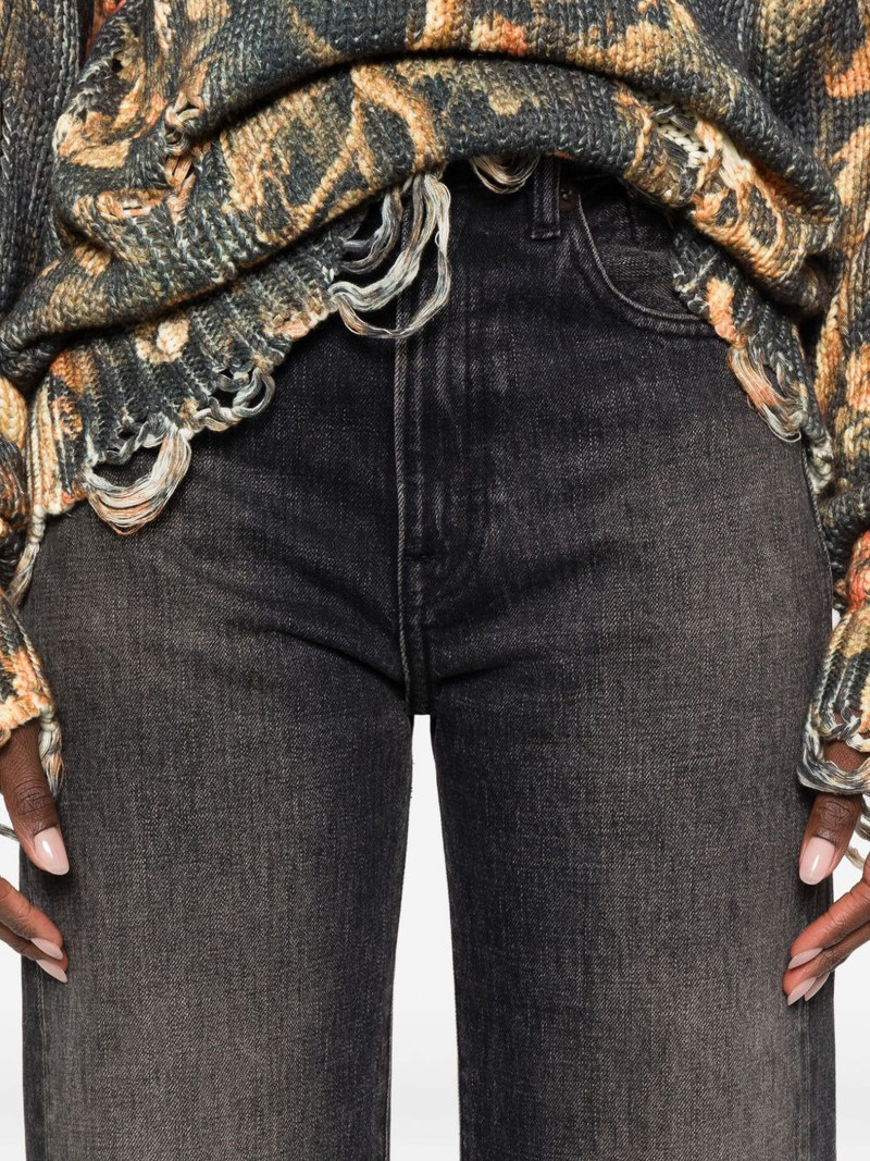 faded-effect jeans 5
