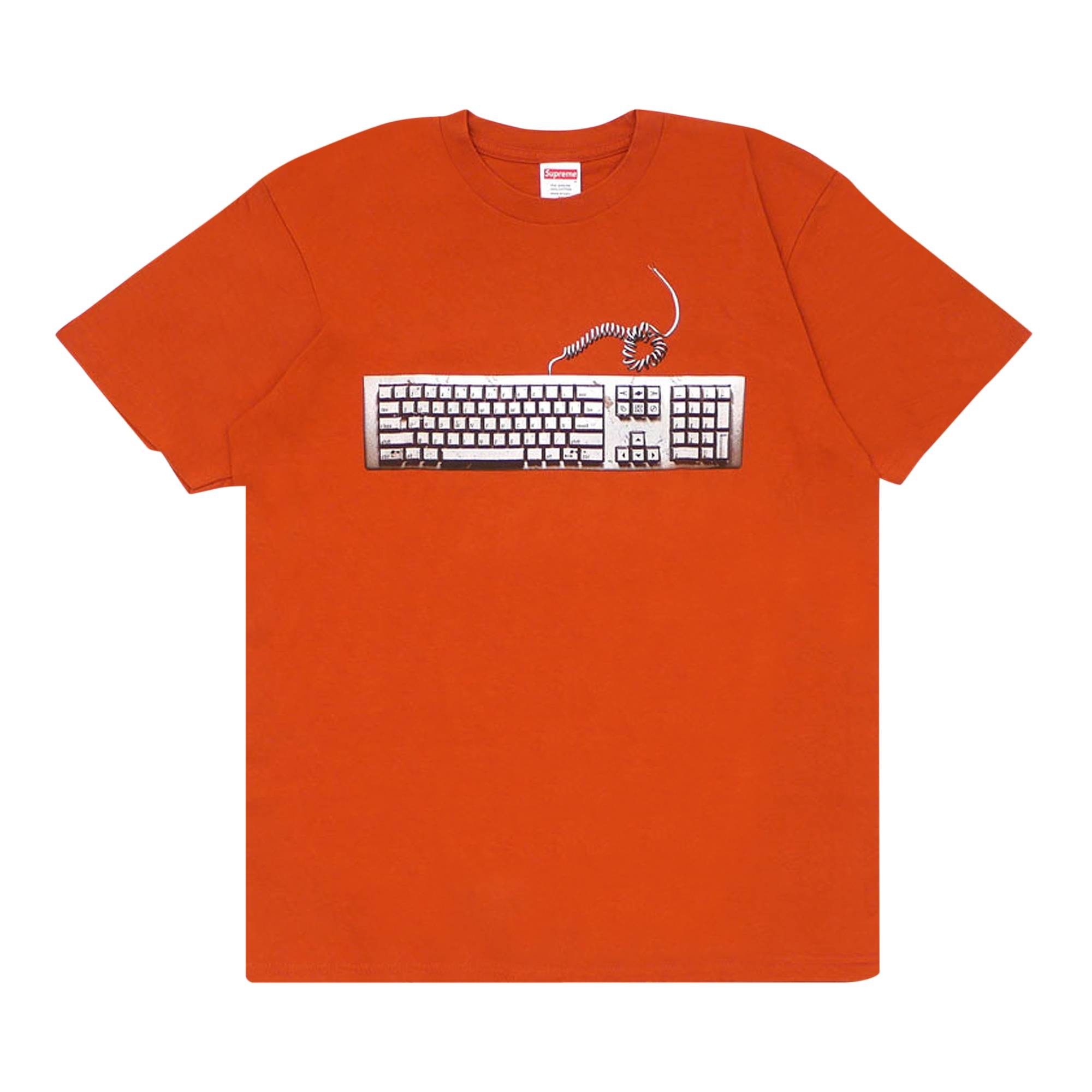 Supreme Keyboard Tee 'Rust' - 1