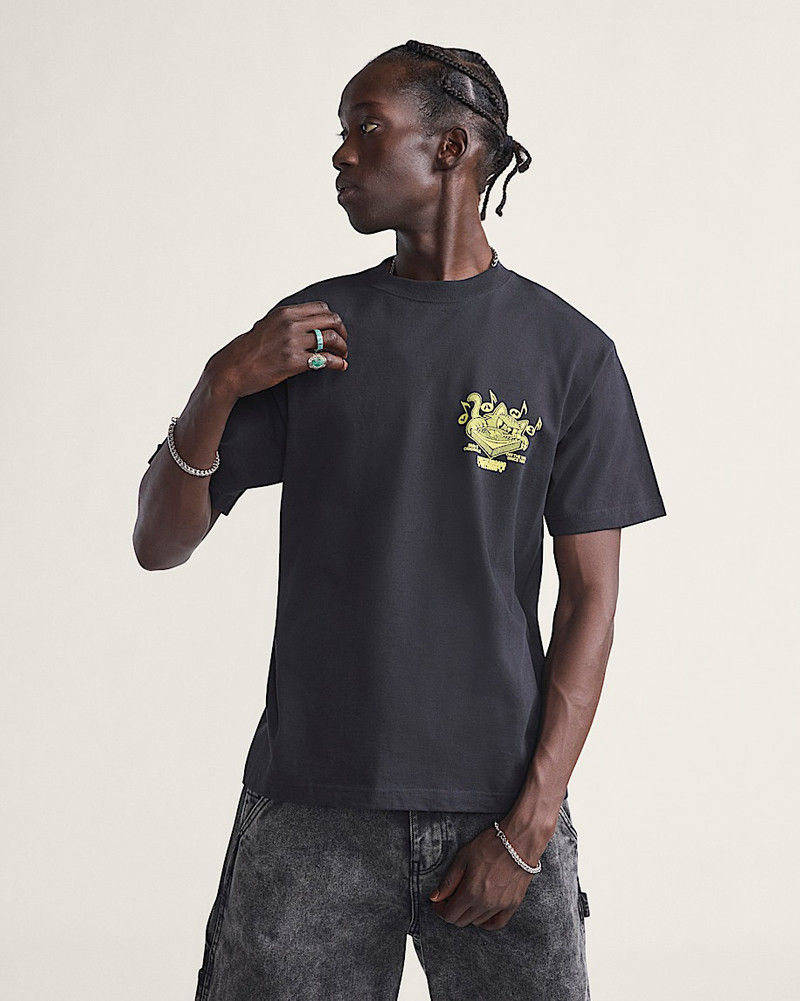 Vans Scratched Records T-Shirt outlook