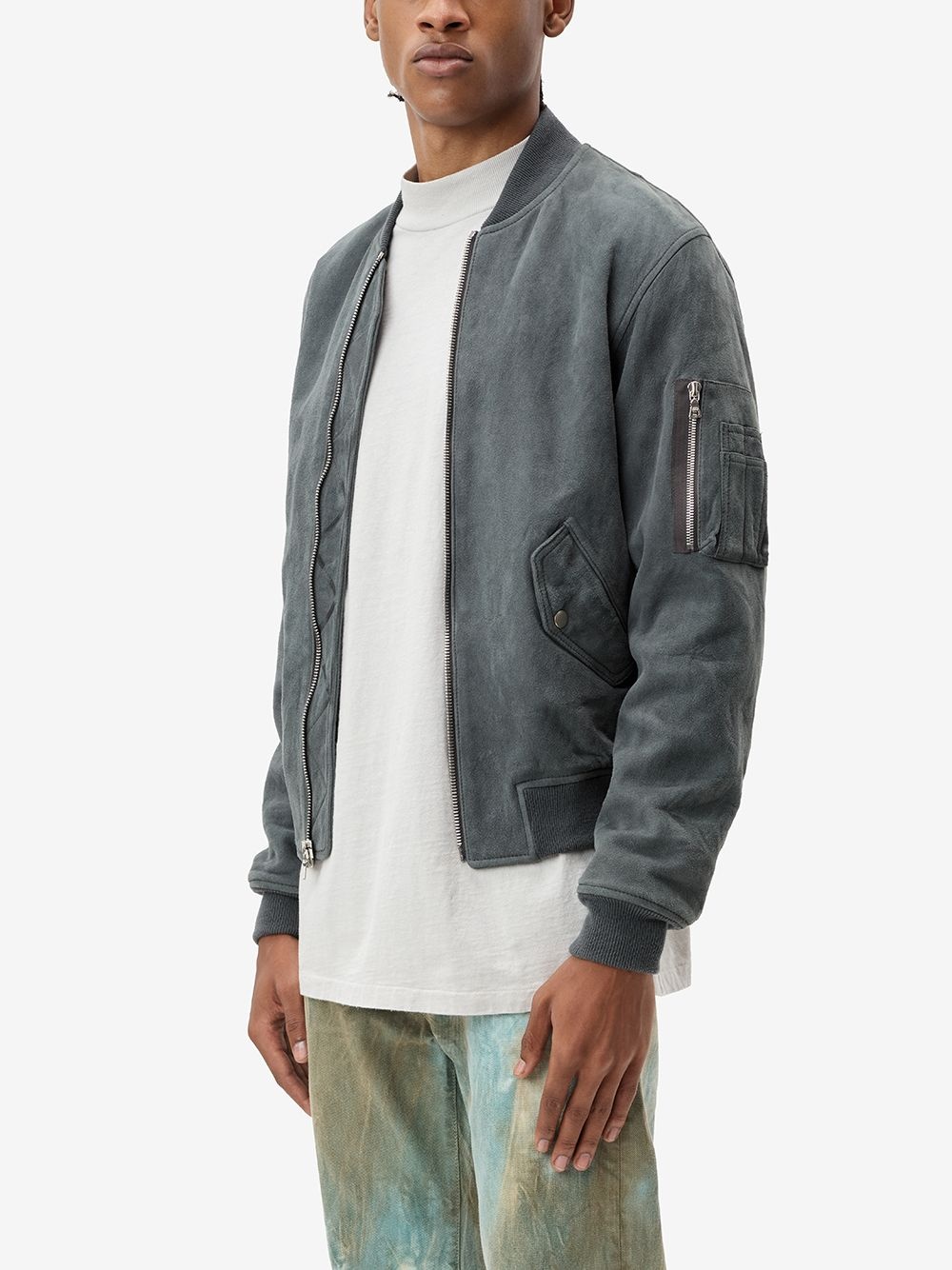 Bogota zipped bomber jacket - 3