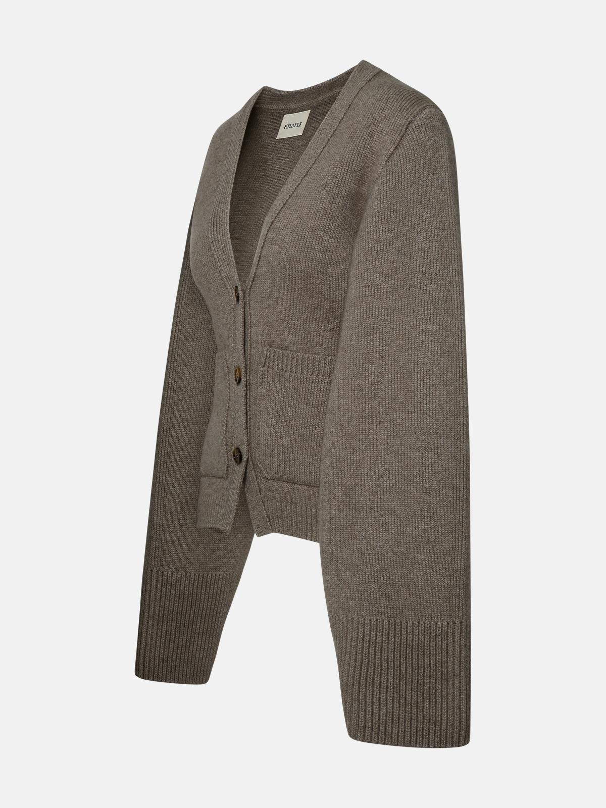 CAMEL CASHMERE ICON CARDIGAN - 2