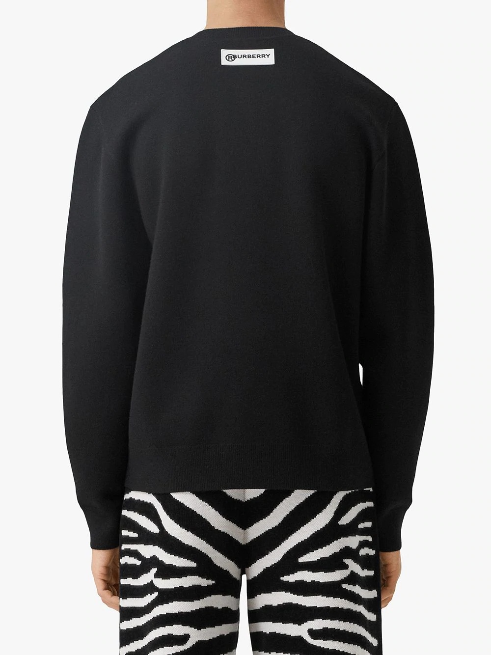 Zebra jacquard jumper - 4