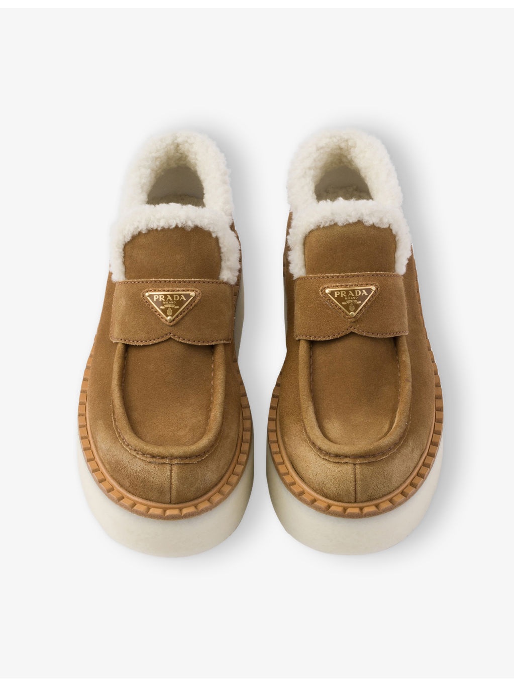 Logo-Embellished Suede Loafers - 2
