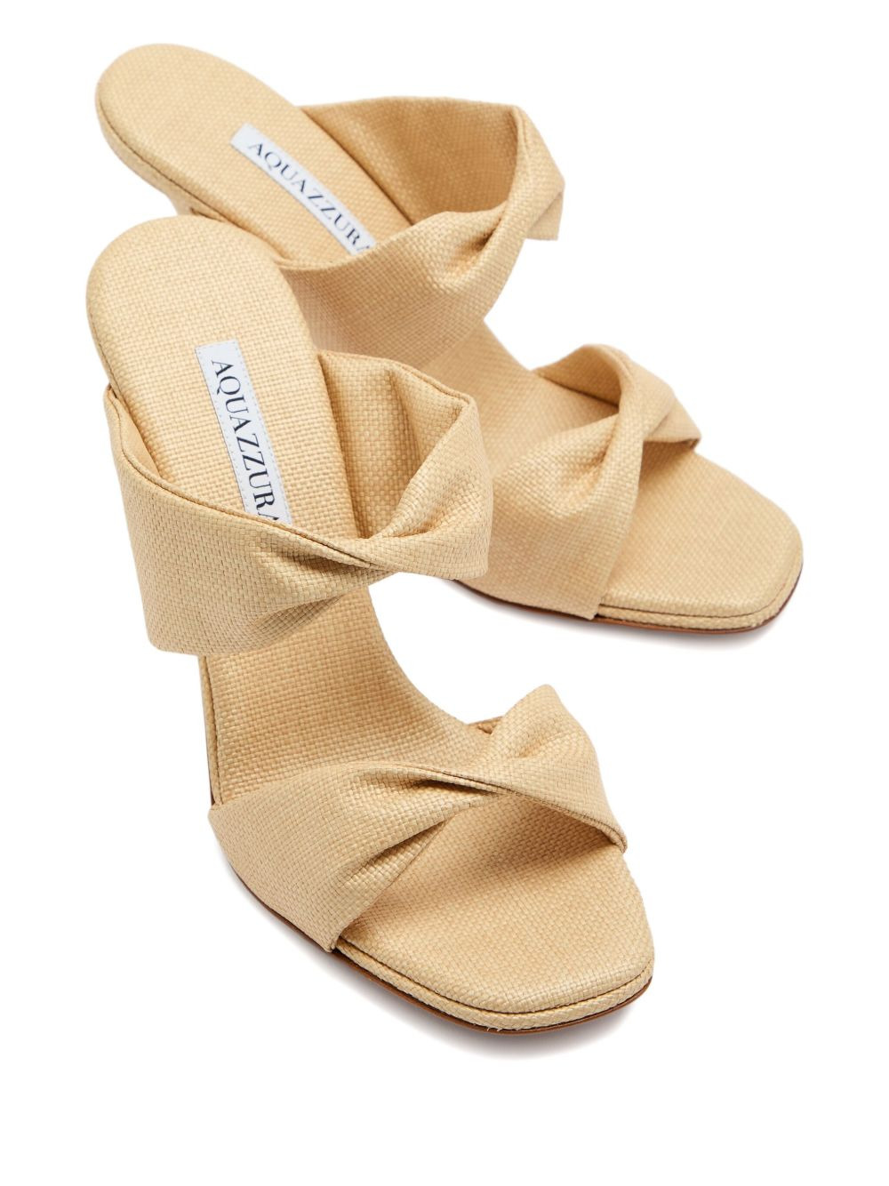 95mm twist-detail high-heel sandals - 2