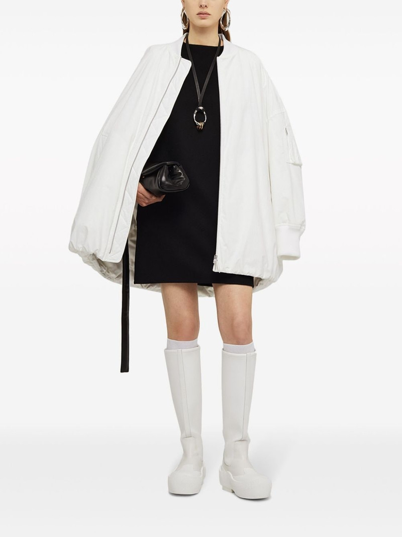 Jil Sander padded zip-up jacket outlook
