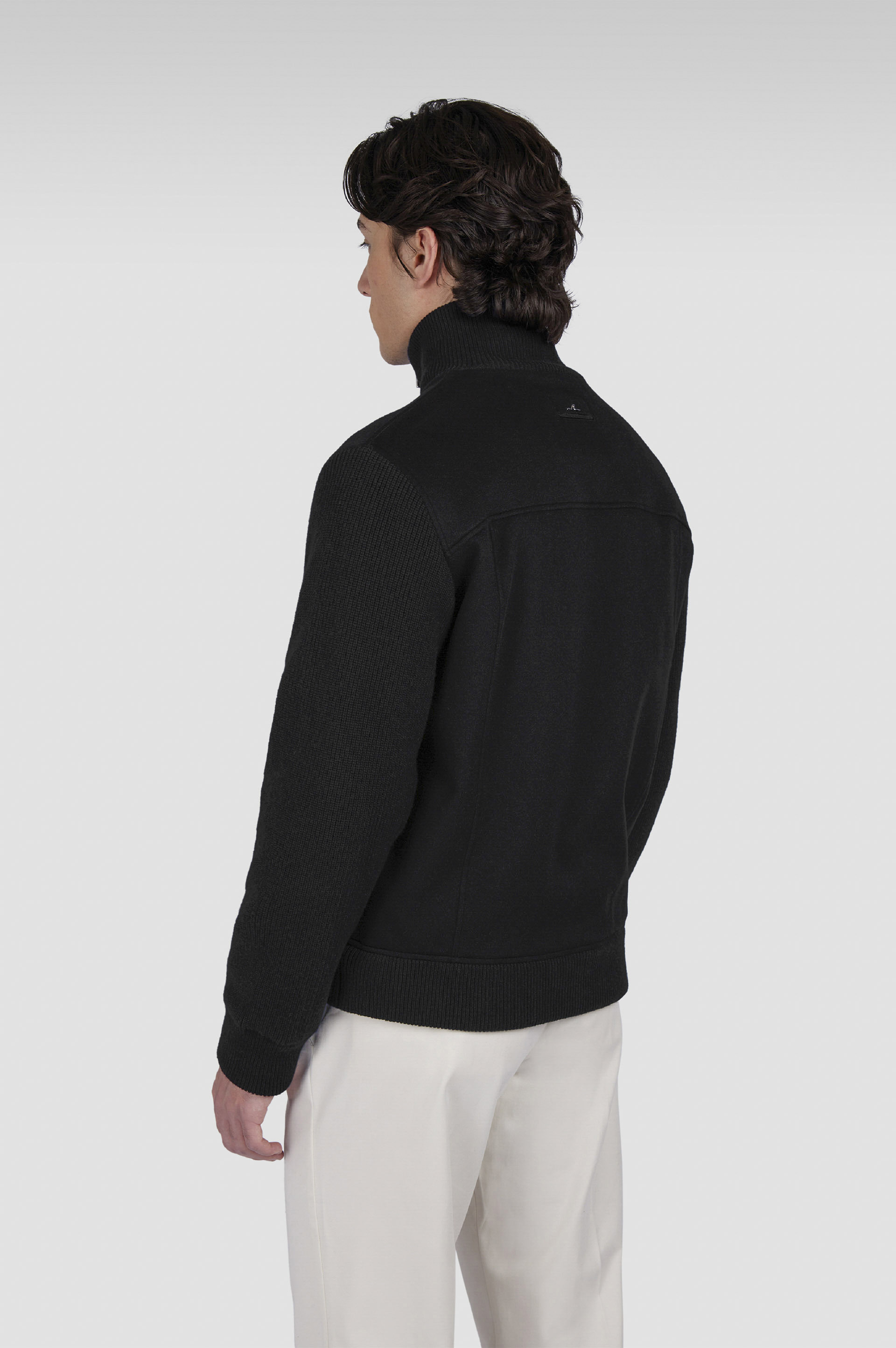 WOOL AND CASHMERE HYBRID BLOUSON - 3