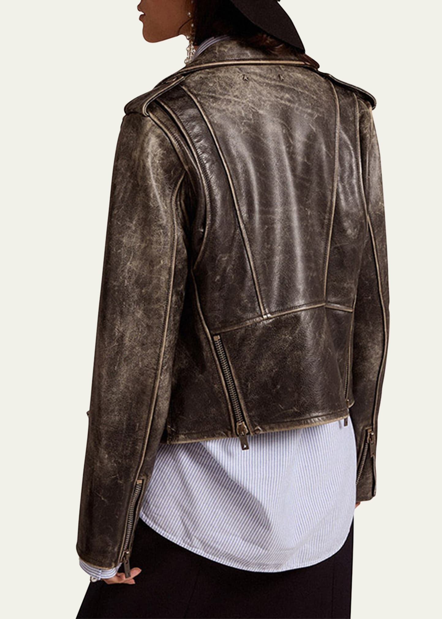 Golden Bull Leather Jacket - 2