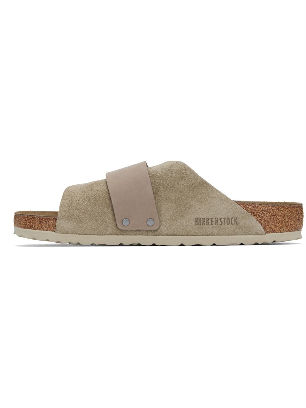 Taupe Regular Kyoto Sandals - 3