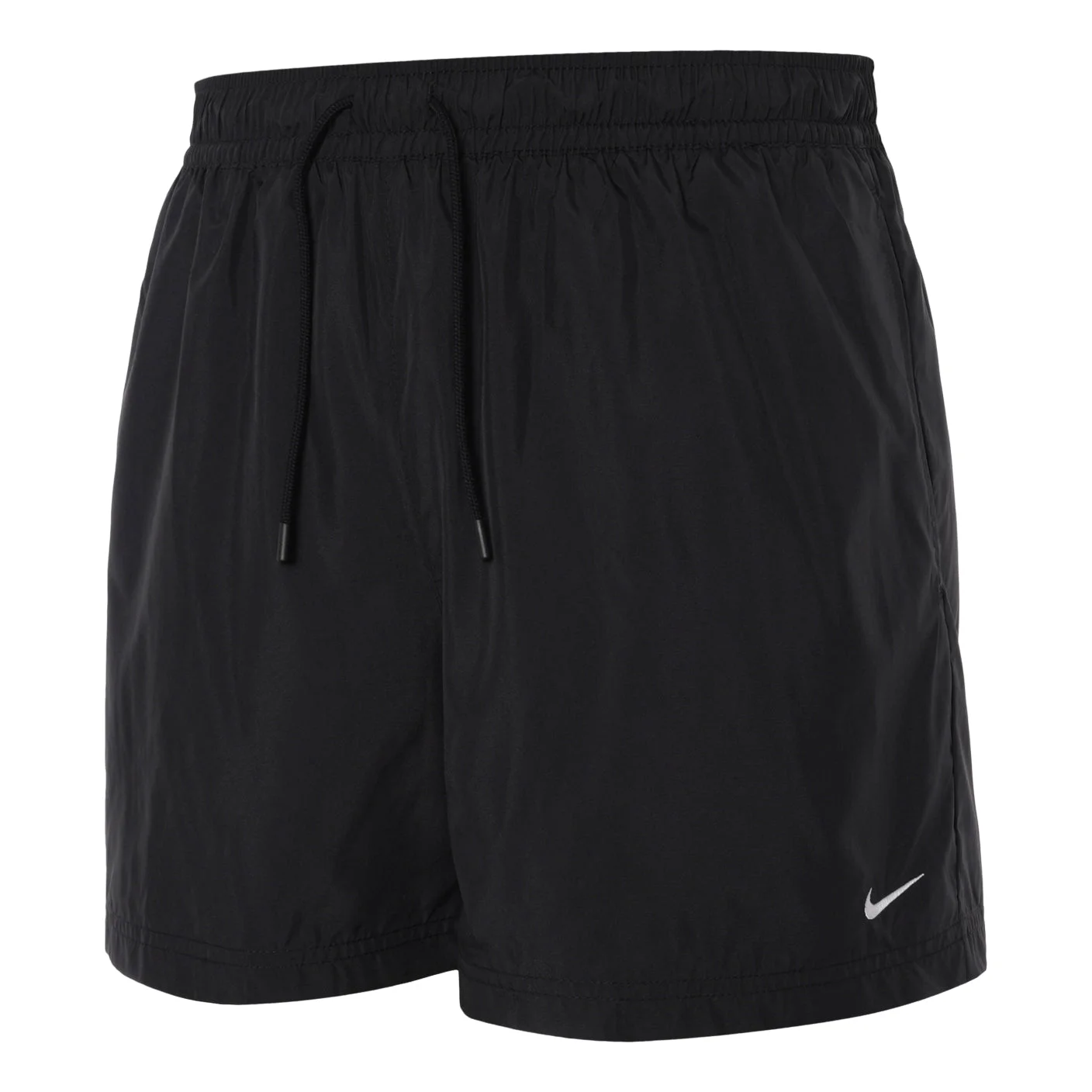 (WMNS) Nike Sportswear Classic Mid-Waist Shorts 'Black' FV7558-010 - 1
